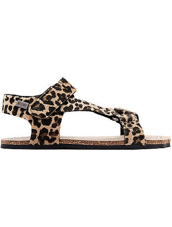 Sandálias conguitos barefoot goflex estampado