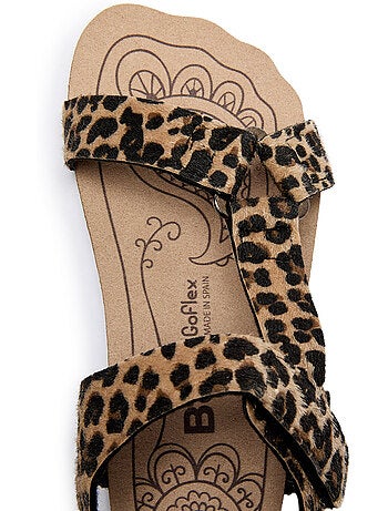 Sandálias conguitos barefoot goflex estampado