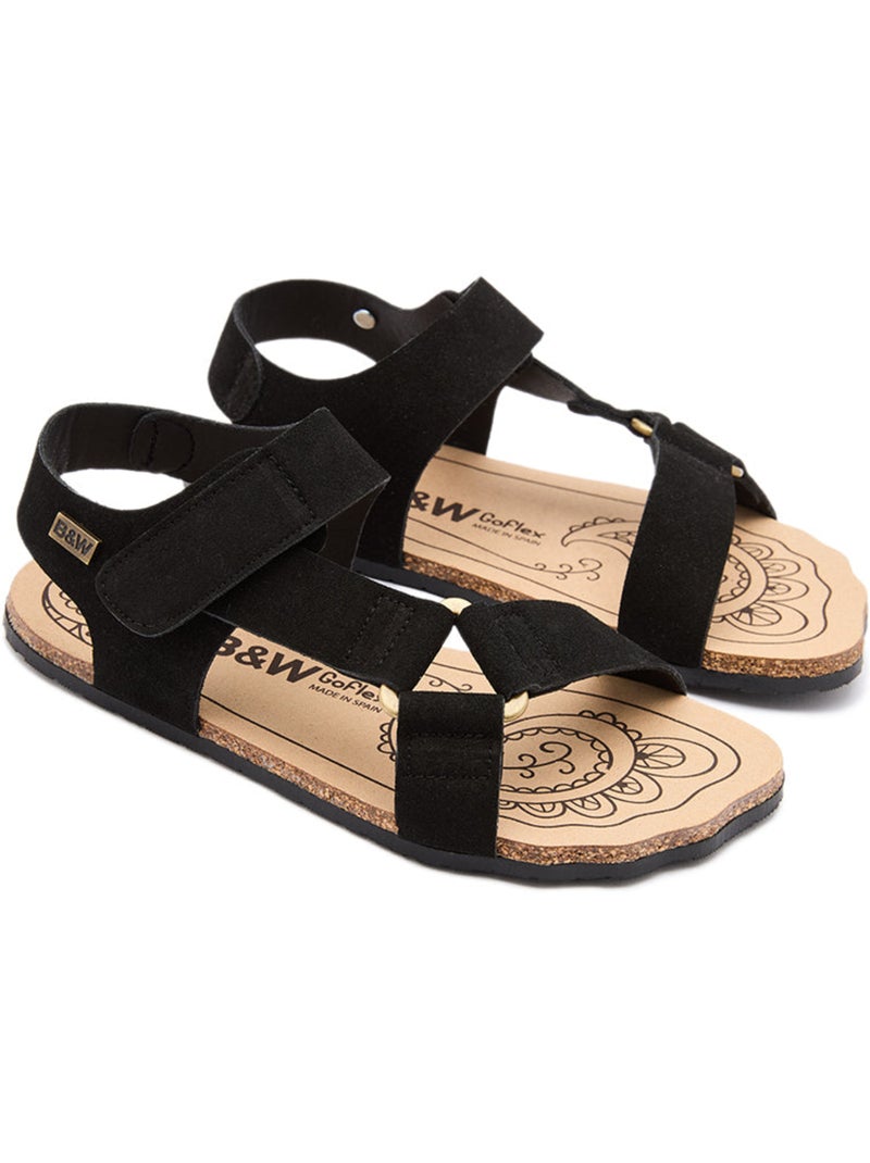 Sandálias conguitos barefoot goflex Preto Preto - Kiabi