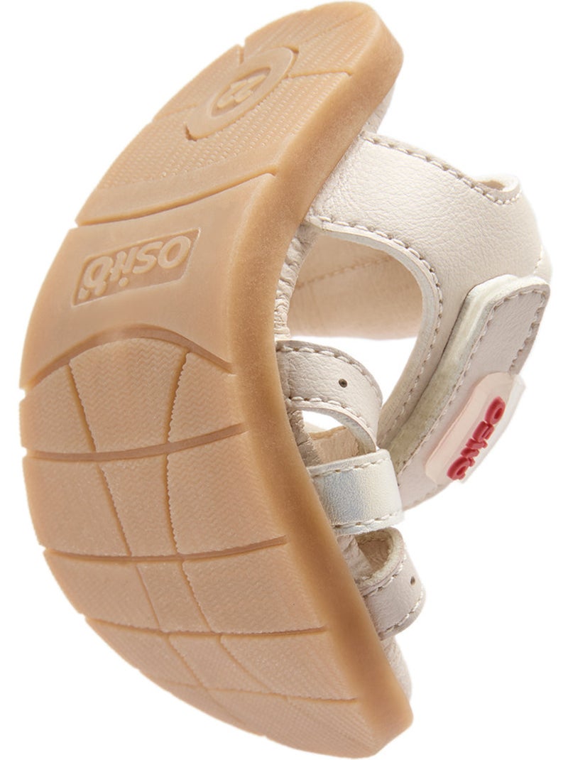 Sandálias conguitos bebé barefoot goflex Bege - Kiabi