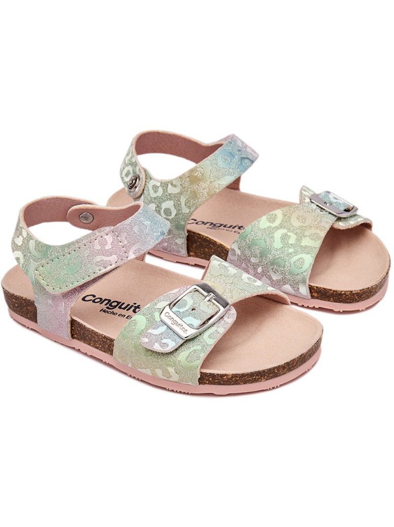 Sandálias conguitos bio buckle Multicolorido - Kiabi