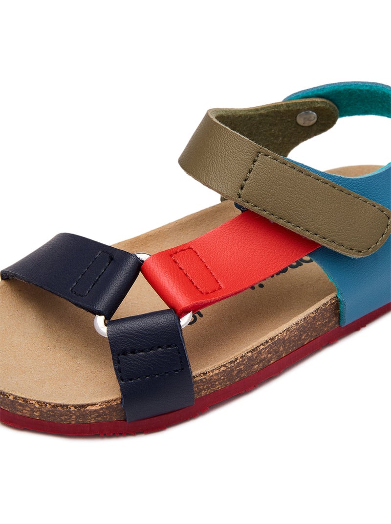 Sandálias conguitos bio multi blue Multicolorido - Kiabi