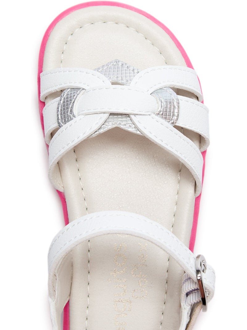 Sandálias conguitos knot Branco - Kiabi