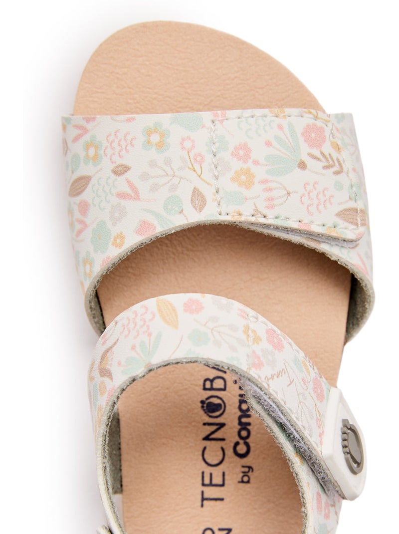 Sandálias conguitos sensoriales floral Multicolorido - Kiabi