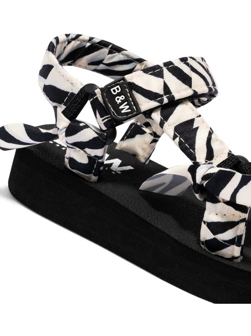 Sandálias conguitos zebra b&w - Kiabi Sandálias conguitos zebra b&w - Kiabi