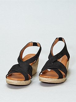 Sandálias de camurça sintética - Kiabi