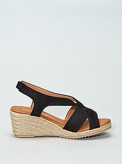 Sandálias de camurça sintética - Kiabi