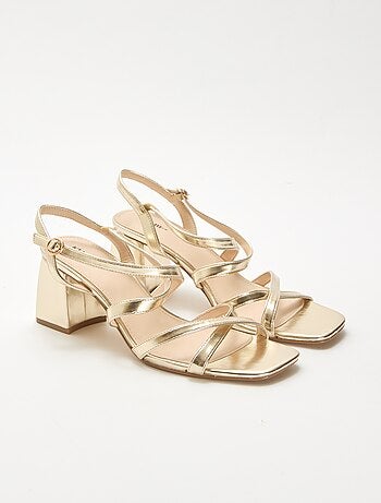 Sandálias de cerimónia com salto