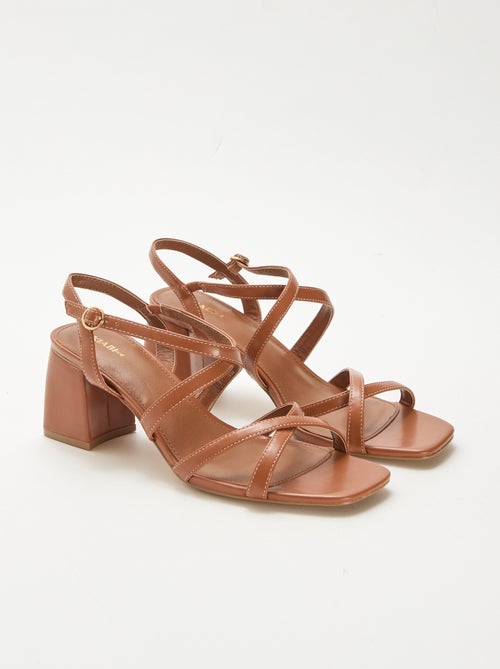 Sandálias de cerimónia com salto - Kiabi