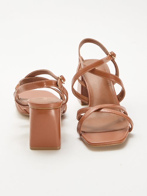 Sandálias de cerimónia com salto - Kiabi