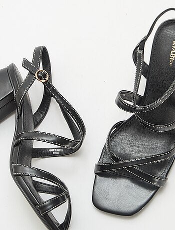 Sandálias de cerimónia com salto