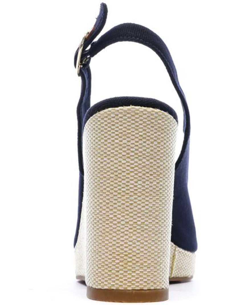 Sandálias de Cunha Tommy Hilfiger para Mulher em Azul-Marinho Azul-marinho - Kiabi