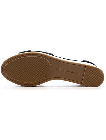 Sandálias Bege de Mulher Tommy Hilfiger Flag Criss-Cross
