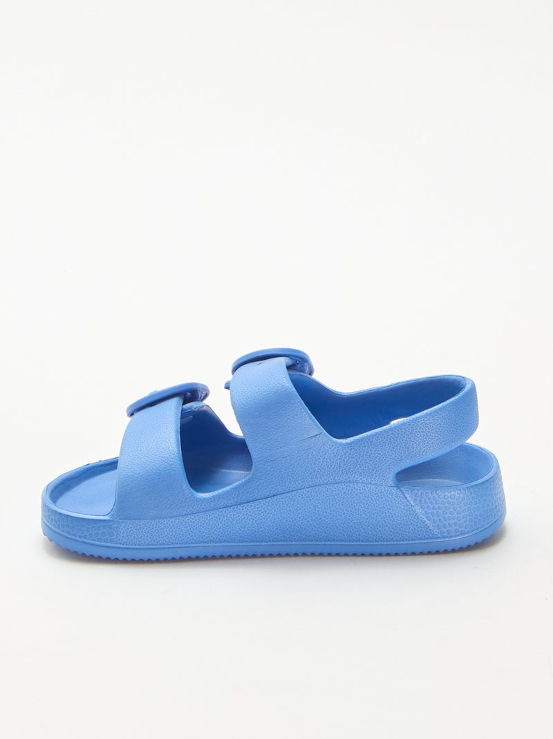 Sandálias de plástico Azul - Kiabi