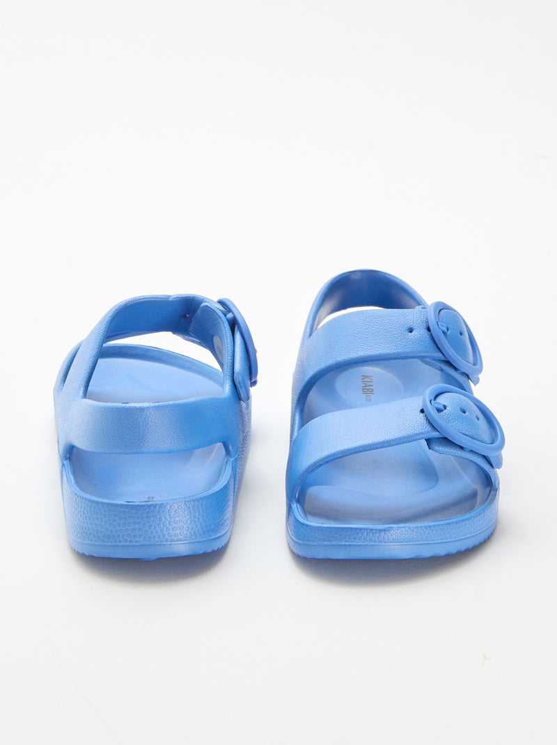 Sandálias de plástico Azul - Kiabi