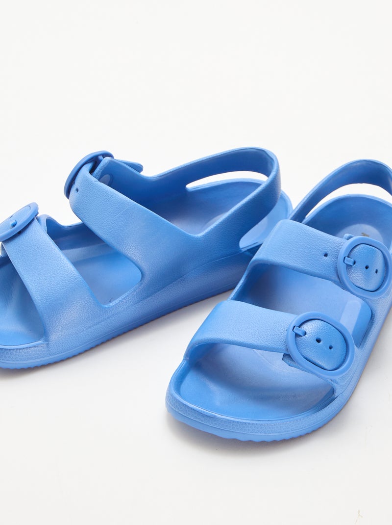 Sandálias de plástico Azul - Kiabi