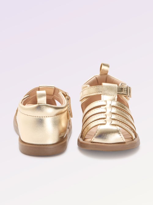 Sandálias de tiras 'primeiros passos' - Kitchoun - Kiabi