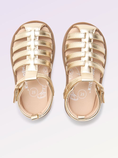 Sandálias de tiras 'primeiros passos' - Kitchoun - Kiabi