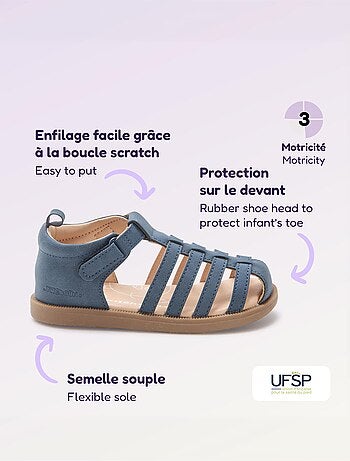 Sandálias de tiras 'primeiros passos' - Kitchoun