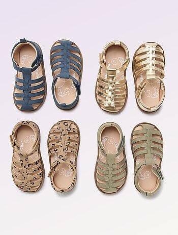 Sandálias de tiras 'primeiros passos' - Kitchoun