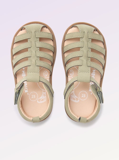 Sandálias de tiras 'primeiros passos' - Kitchoun - Kiabi