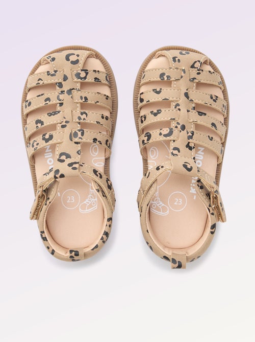 Sandálias de tiras 'primeiros passos' - Kitchoun - Kiabi