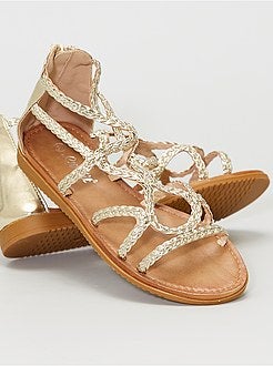 Sandálias entrelaçadas - Kiabi