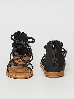 Sandálias entrelaçadas - Kiabi