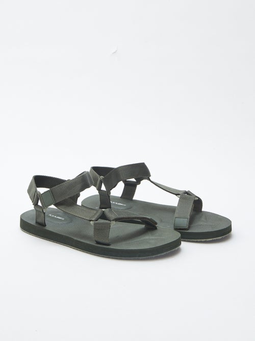 Sandálias estilo trekking - Kiabi