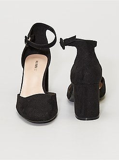 Sandálias fechadas com salto - Kiabi