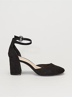 Sandálias fechadas com salto - Kiabi