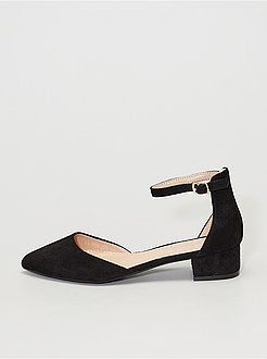 Sandálias fechadas com salto - Kiabi