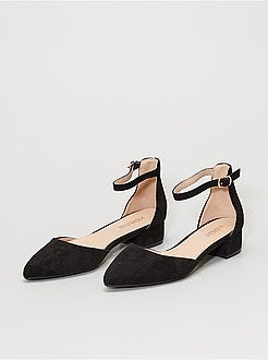 Sandálias fechadas com salto - Kiabi