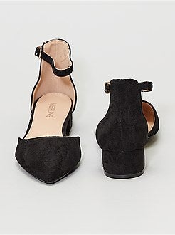 Sandálias fechadas com salto - Kiabi