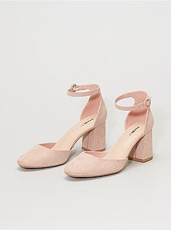 Sandálias fechadas com salto - Kiabi