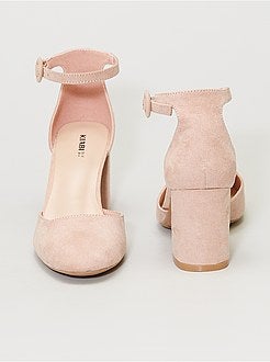 Sandálias fechadas com salto - Kiabi