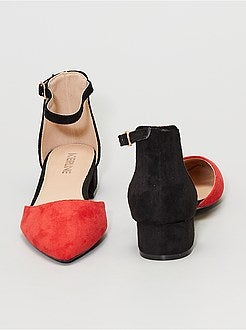 Sandálias fechadas com salto - Kiabi