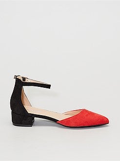 Sandálias fechadas com salto - Kiabi