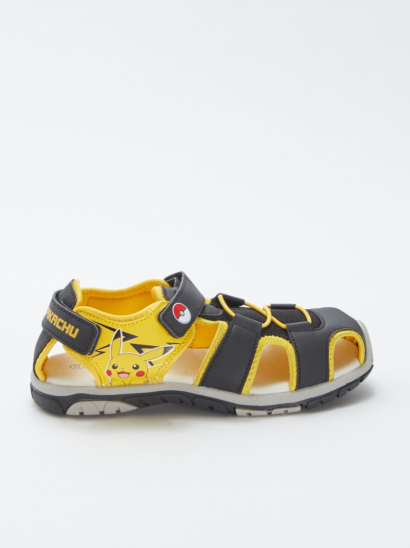 Sandálias fechadas 'Pokémon' PRETO - Kiabi