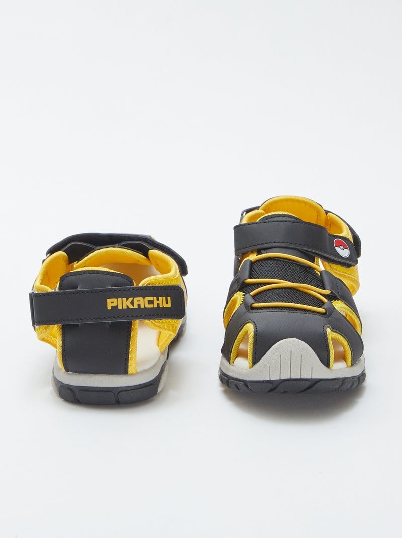 Sandálias fechadas 'Pokémon' PRETO - Kiabi