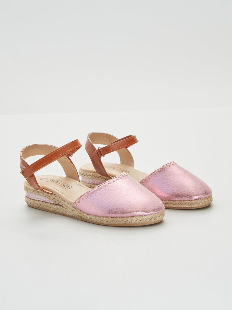 Sandálias fechadas Rosa - Kiabi