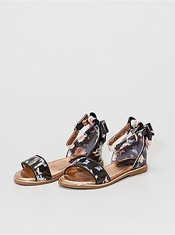 Sandálias floridas - Kiabi