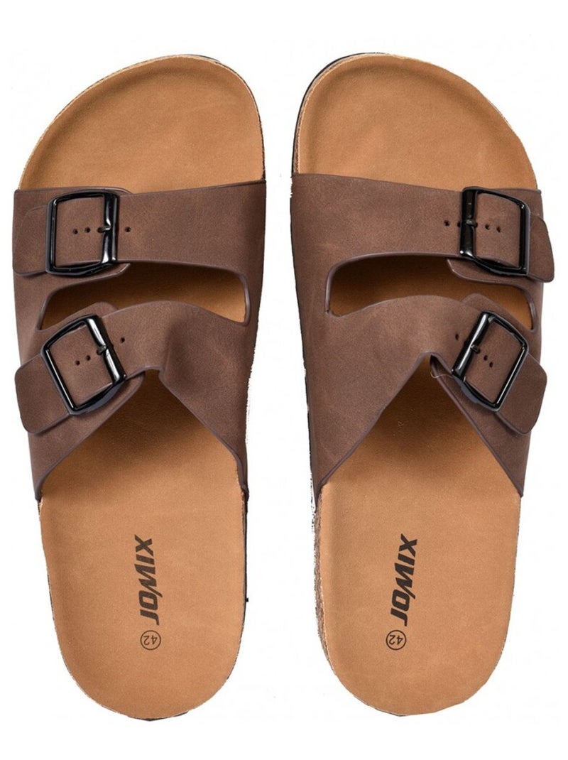 Sandalias Homem PREMIUM Castanho - Kiabi