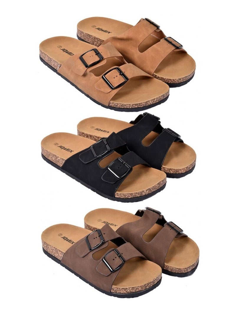Sandalias Homem PREMIUM Castanho - Kiabi
