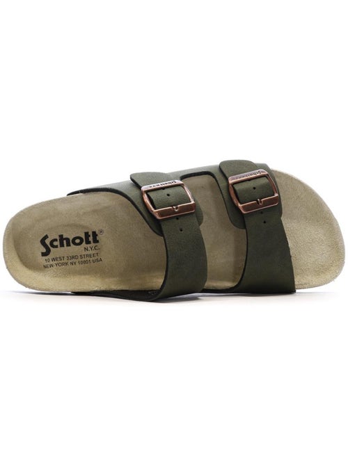 Sandálias kaki para homem schott arthur - Kiabi Sandálias kaki para homem schott arthur - Kiabi