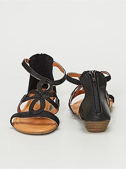 Sandálias ligeiramente compensadas - Kiabi