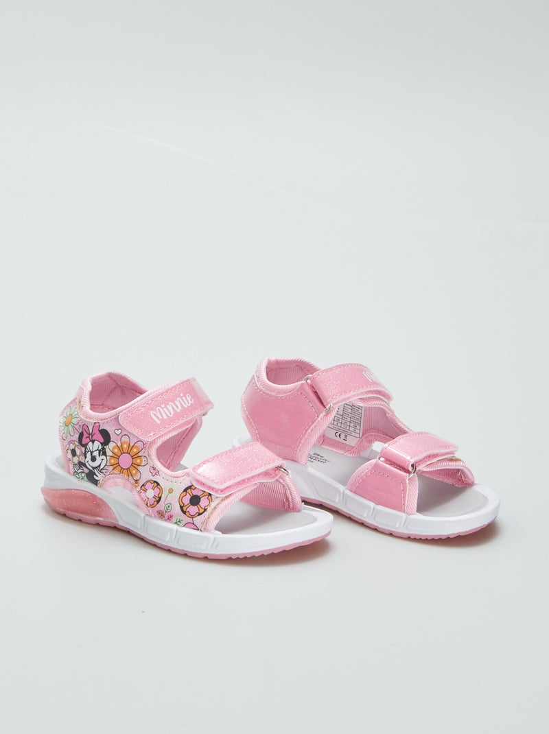 Sandálias luminosas 'Minnie' ROSA - Kiabi