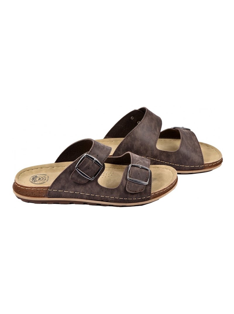 Sandalias PREMIUM Castanho - Kiabi