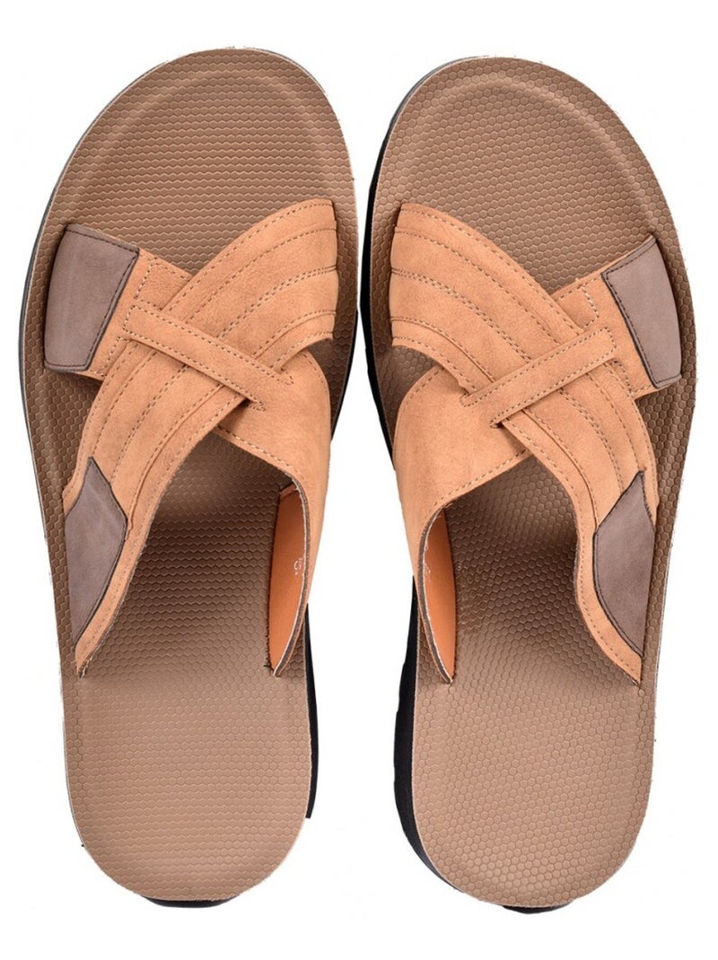 Sandalias Premium Chinelo Camelo - Kiabi