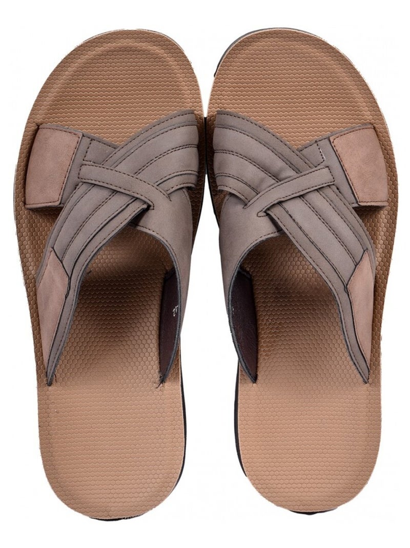 Sandalias Premium Chinelo Castanho - Kiabi